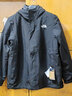 北面（The North Face）三合一沖鋒衣男秋冬戶外防風(fēng)防水夾克保暖連帽外套81RN 4H0/黑色 3XL/190 曬單實拍圖