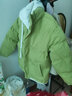 真維斯（Jeanswest）假兩件棉服男士秋冬季男女情侶款潮牌寬松加厚保暖棉衣外套男冬裝 BZH090藍色 XL 曬單實(shí)拍圖