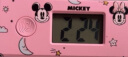 迪士尼（Disney）迷你小巧可爱小时钟台表学生考试电子表桌面钟夜光日期钥匙扣挂表 实拍图