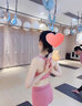 雙秀瑜伽服女套裝夏季高級感美背顯瘦性感時(shí)尚專(zhuān)業(yè)運動(dòng)跑步普拉提 枯玫粉套裝 M(100-110斤) 曬單實(shí)拍圖