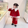 FNJ KIDS童裝女童拜年服套裝冬裝中國風(fēng)加厚新年衣服女寶寶周歲禮服 紅色（含小兔包包） 加絨 80 (建議身高70-80cm) 曬單實(shí)拍圖