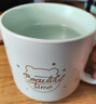 小熊加熱杯墊陶瓷杯保溫杯墊電熱杯墊水杯恒溫加熱器辦公室茶座暖奶器保溫底DRBD-C16J5 加熱杯墊+陶瓷杯+勺子+蓋子 300L 曬單實拍圖