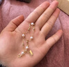 TOAY珍珠金珠滿(mǎn)天星14K包金手鏈氣質(zhì)百搭感小眾ins女小眾設計 珍珠手鏈 曬單實(shí)拍圖