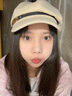 CHALL KITTY女士貝雷帽秋冬季復古八角報童帽蓓蕾帽海軍帽子時(shí)尚洋氣2026新款 米白色-高端品牌禮盒裝高級感 曬單實(shí)拍圖