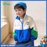迪士尼寶寶（Disney Baby）童裝男女童學(xué)院風(fēng)米奇時(shí)尚休閑百搭舒適保暖搖粒絨外套秋冬季新款 233S1853電光藍 140 曬單實(shí)拍圖