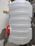 Naliya水箱加厚食品級(jí)大水桶塑料桶家用帶蓋儲(chǔ)水桶大號(hào)臥式長(zhǎng)方形蓄水塔 升級(jí)特厚640斤圓桶+軟管 320L 1個(gè) 曬單實(shí)拍圖