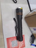 翰光（hanguang）黃光A72強光手電筒變焦遠射LED充電式家用戶(hù)外便攜防身應急燈 加長(cháng)版/A72PLUS黃光/1節2并26650 曬單實(shí)拍圖