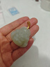 胖東來(lái)品質(zhì)18K金扣頭【加厚】吊墜翡翠玉佛扣子玉墜扣夾扣佛公扣 ①厚款：圓滿扣-中號(hào)(黃金色) 曬單實(shí)拍圖
