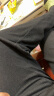婧麒（JOYNCLEON）孕妇裤春秋款女外穿阔腿休闲裤打底夏季裤子大码 黑XXL jyk15701 实拍图