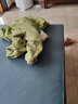 舒貝怡兒童套裝寶寶衣服外出服新春裝女男童裝純色分體兩件套 藍色130CM 曬單實(shí)拍圖