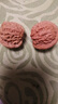 彩荷核桃文玩三棱獅子頭把玩手玩手把件古玩特大手盤核桃 【高拋】邊寬43mm+送四件套 曬單實拍圖