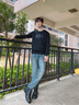 GEOX杰歐適男鞋2025秋季舒適時裝皮靴SPHERICA EC1 U36D1B 黑色C9997（單里） 41 曬單實(shí)拍圖