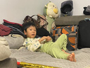 纖絲鳥（TINSINO）男童睡衣夏季兒童純棉家居服套裝中小童寶寶空調(diào)服童裝 洋蔥恐龍 曬單實(shí)拍圖