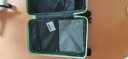 大嘴猴（Paul Frank）超大容量行李箱女拉链密码拉杆箱网红男轻音万向轮旅行箱学生皮箱 牛油果绿/加大加宽/抑菌款 24英寸 实拍图