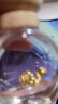 中國黃金（CHINA GOLD）小金豆子1g足金實(shí)心金條愛(ài)心塊金元寶七夕情人節禮物送女朋友老婆 小金豆1g（送小瓶+絨布袋） 曬單實(shí)拍圖