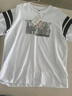 阿尼三夏季短袖T恤男青少年2025新款潮流帥氣初中高中學(xué)生大童半袖夏裝   白色 L 曬單實(shí)拍圖