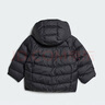 阿迪達斯（adidas）童裝25冬季男女寶寶羽絨服兒童加厚保暖470蓬連帽羽絨外套IX7493 曬單實(shí)拍圖