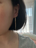 helas赫拉那不勒斯18K金蛇骨耳環(huán)女疊搭珍珠愛心耳釘耳飾生日禮物 18K金 黃金色-愛心耳釘 曬單實(shí)拍圖