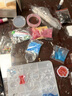 坎凌 水晶滴膠diy材料包套裝ab樹(shù)脂膠手工手鐲吊墜貓爪煙灰缸硅膠模具 新升級萌新套裝-深藍 曬單實(shí)拍圖