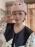 蘭蔓婭月子帽子坐月子頭巾發(fā)帶孕婦產(chǎn)后護抹額頭帶春秋款夏季防風(fēng)產(chǎn)婦女 櫻花粉 均碼 曬單實拍圖
