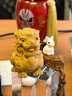 一木代傳 小葉黃楊木雕刻手把件男士隨身古文玩老料工藝品麒麟擺件雕件中秋送禮物 麒麟小獸6cm(小葉黃楊木) 曬單實(shí)拍圖