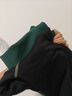 真維斯羊羔絨圓領(lǐng)寬松衛衣女2025冬季新款加絨時(shí)尚百搭休閑運動(dòng)風(fēng)上衣GX 常規款：墨綠-純色 M （建議95-110斤） 曬單實(shí)拍圖
