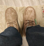 斯凱奇（Skechers）男鞋秋冬一腳蹬雪地靴加絨保暖厚底中幫冬靴防滑舒適棉鞋205177 曬單實(shí)拍圖