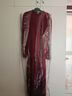 顏域復古高級感連衣裙春冬季2025新款女裝優(yōu)雅紅色氣質(zhì)小香風(fēng)裙子 紅色 XL 曬單實(shí)拍圖