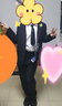 羅蒙兒童西裝套裝主持人禮服中大童鋼琴畢業(yè)演出服花童男童表演西服狂 黑色：外套+褲子+襯衫+領(lǐng)帶+領(lǐng)結(jié) 150 曬單實(shí)拍圖