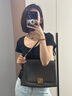 菲安妮老花疊疊hobo包包女包腋下包斜挎包2025新款生日禮物 啡/駝【經(jīng)典款內里】 曬單實(shí)拍圖