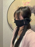 回力口罩男秋冬季護臉騎行護耳護眼角保暖面罩女毛絨高顏值口罩 毛絨口罩-黑色 曬單實(shí)拍圖