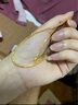 周大生黃金肖邦鏈素鏈 經(jīng)典百搭項鏈M扣送女友老婆生日情人節(jié)禮多退少補 約4.6g 曬單實拍圖