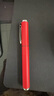 美國犀飛利（Sheaffer）鋼筆 AWARD榮譽(yù)鍍鉻桿墨水筆學(xué)生用練字鋼筆 鍍鉻 0.7mm 磨砂紅(M尖) 曬單實(shí)拍圖
