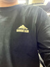回力長(cháng)袖t恤男春季新款純棉打底衫胖子潮牌大碼男裝國潮上衣男士體恤 黑色(山峰胸標) 【100%重磅純棉】 XL /180(建議140斤-160斤左右) 曬單實(shí)拍圖