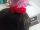 【9.80專(zhuān)區】?jì)和蓯?ài)頭花發(fā)飾公主小女孩丸子頭發(fā)圈女童花朵頭繩扎頭發(fā)橡皮筋 紅色珠花一對 曬單實(shí)拍圖