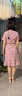 顏域（YANYEE）女裝碎花魚尾裙子女夏裝2024新款通勤時(shí)尚減齡修身氣質(zhì)連衣裙 粉紫色 M/38 曬單實(shí)拍圖