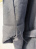 南极人外套男春秋季潮流韩版宽松休闲衣服男装潮牌假两件工装连帽夹克男 JK303-黑色-常规 2XL 实拍图