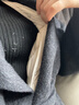 恒源祥輕薄羽絨棉服女中長(cháng)款秋冬新款圓領(lǐng)長(cháng)款韓版外套無(wú)領(lǐng)內膽保暖潮流 米白色 L 曬單實(shí)拍圖