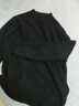羅蒙（ROMON）高端100%羊毛衫男士秋冬圓領(lǐng)加厚純色毛衣寬松商務(wù)休閑針織衫 原絨紫 XL 曬單實拍圖