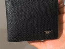 七匹狼男士駕駛證包皮套真皮證件包品牌多功能三折行駛證包純羊皮柔軟皮 黑色 曬單實(shí)拍圖