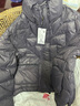 雅鹿中年媽媽羽絨服短款立領(lǐng)50歲小個(gè)子中老年人女裝洋氣冬裝外套 A2930灰紫 M 推薦100斤內 曬單實(shí)拍圖