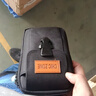 奧卡利（AOKALI） 手機腰包男兩層手機包穿皮帶戰(zhàn)術腰包工地手機套皮帶包 黑色【豎款兩層】 適合5.0英寸-6.3英寸手機使用 曬單實拍圖