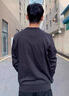 湯米希凱利美國(guó)湯米tomm純色衛(wèi)衣男長(zhǎng)袖t恤秋冬情侶休閑寬松款圓領(lǐng)套頭上衣 黑色 XL 180155-170斤穿 曬單實(shí)拍圖