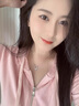 夢染S999足銀項鏈女生鎖骨鏈生日禮物送女友老婆閨蜜實用走心時尚吊墜 蝴蝶鎖骨鏈 曬單實拍圖