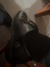 波图蕾斯(Poitulas)英伦男士商务休闲鞋正装皮鞋男系带耐磨 P9829 黑色 38 实拍图