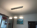 柏丁國王湖輕奢餐廳吊燈 現(xiàn)代簡約三頭吧臺餐廳燈 極簡風飯廳餐桌燈具 三頭【上下柔光】天貓精靈 曬單實拍圖
