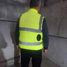 柏溪恩帶風(fēng)扇的衣服工作服戶外降溫空調(diào)服反光條馬甲夏季工作充電背心 馬甲空調(diào)服(馬甲+風(fēng)扇+線)綠 2XL 曬單實(shí)拍圖