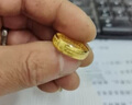 周六福（ZLF）七夕禮物  黃金戒指男女款足金999福字活口指環(huán)百福戒 計(jì)價(jià) 10號(hào) - 5.62g 曬單實(shí)拍圖