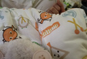 舒貝怡嬰兒衣服新生兒連體衣滿月寶寶哈衣可愛周歲兒童裝爬爬服  80CM 曬單實(shí)拍圖