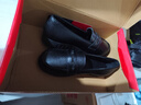 啄木鳥(niǎo)小皮鞋女鞋子女士真皮單鞋女2025新款品夏季樂(lè )福鞋豆豆鞋媽媽皮鞋 黑色 36 曬單實(shí)拍圖